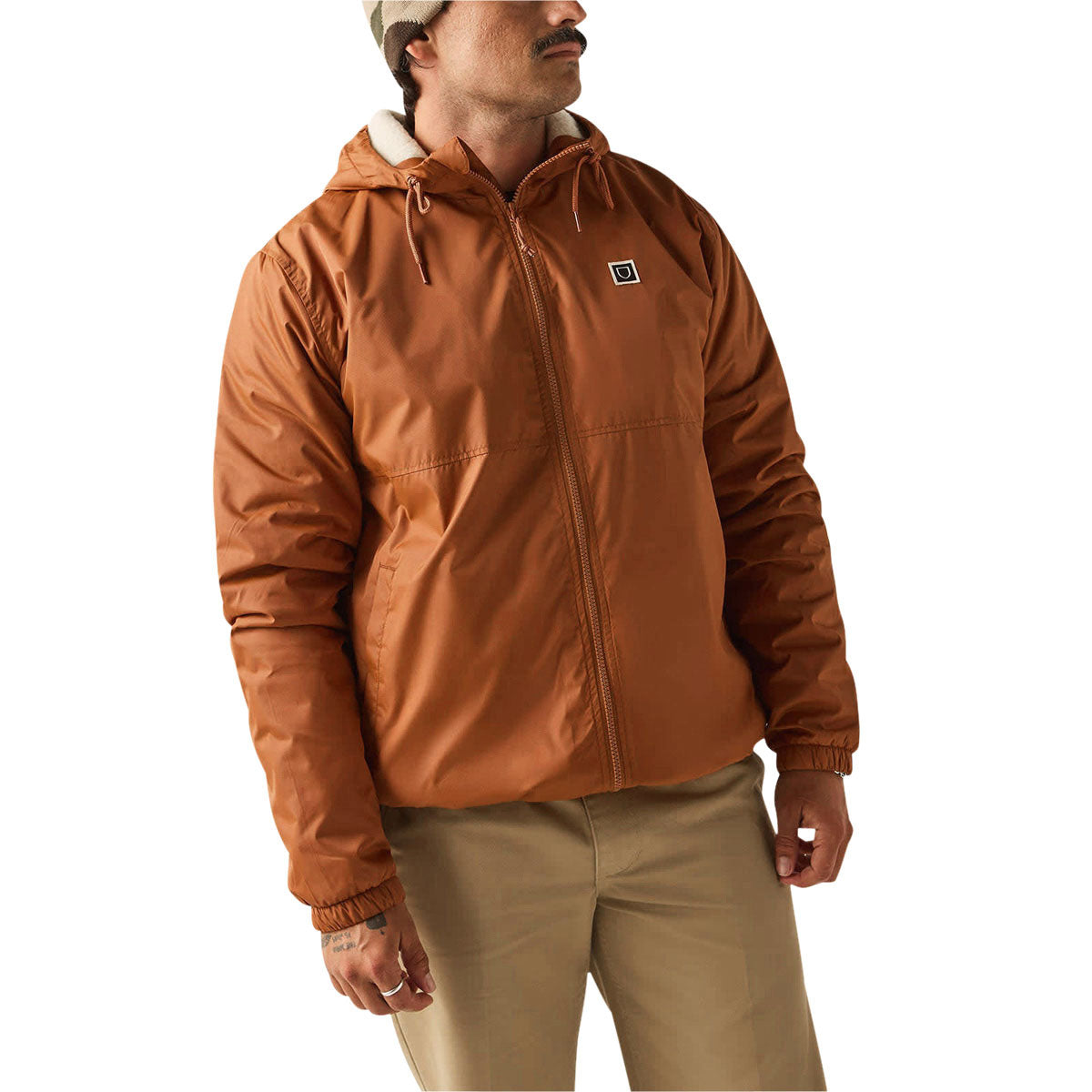 Brixton Claxton Lined Jacket - Caramel image 2
