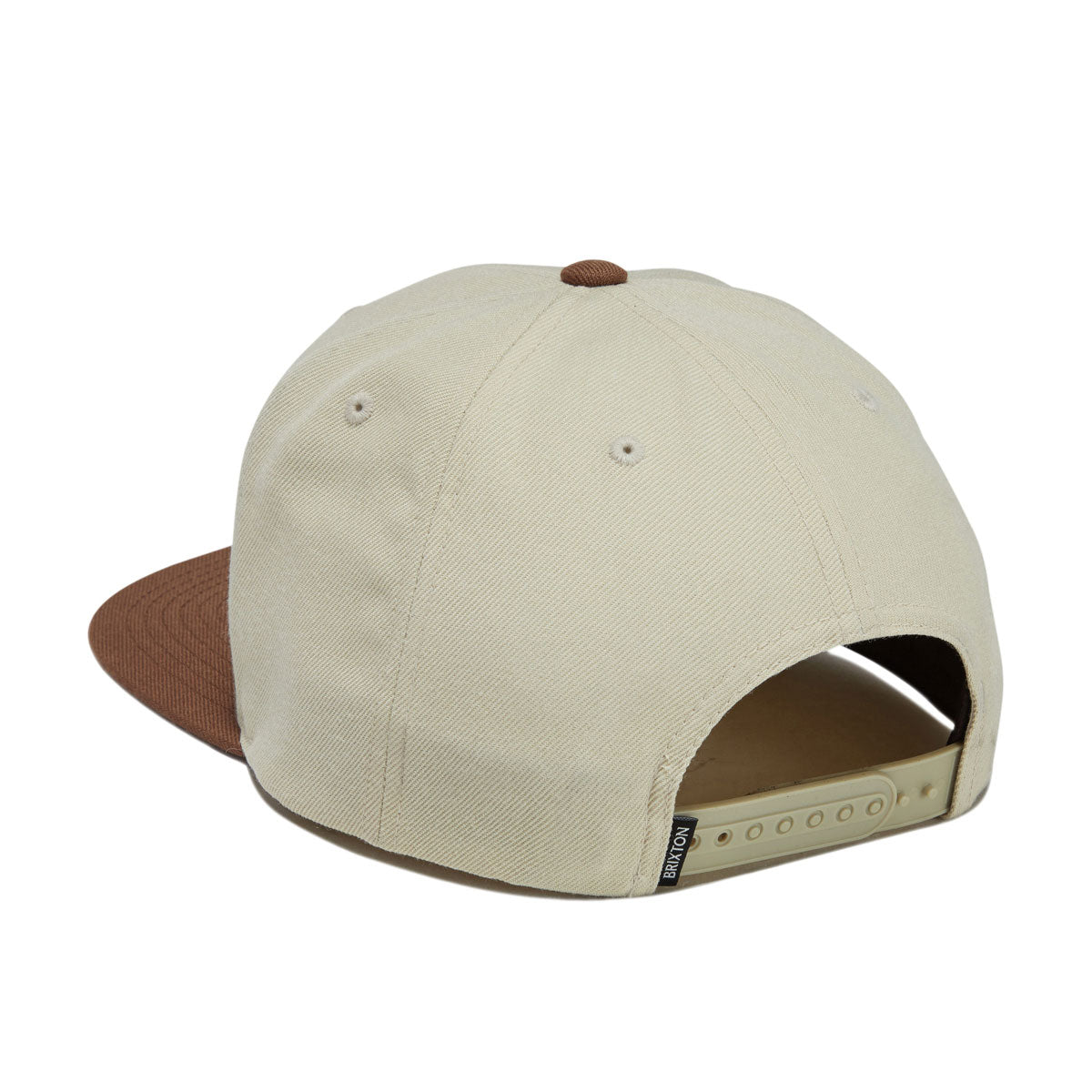 Brixton Oath III Snapback Hat - Khaki/Caramel image 2