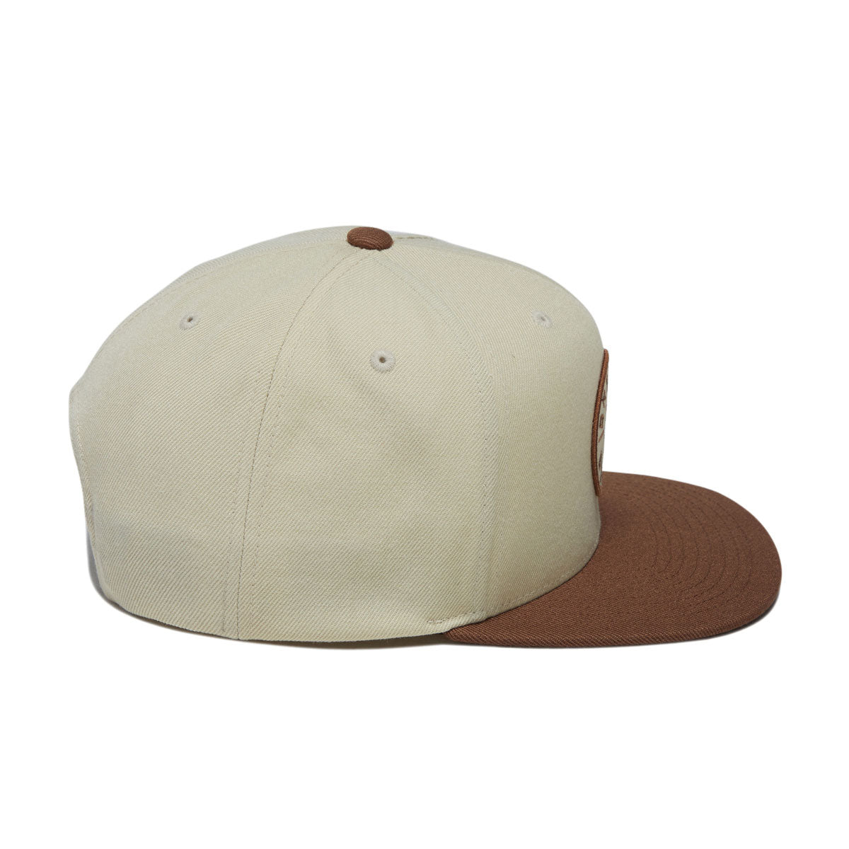 Brixton Oath III Snapback Hat - Khaki/Caramel image 4