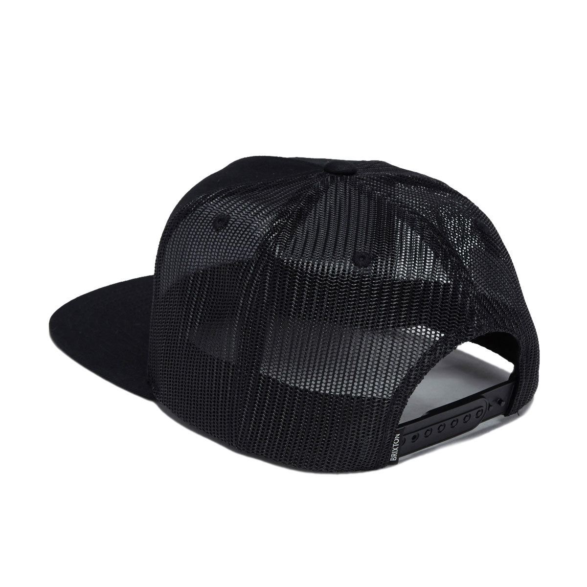 Brixton Oath Mp Trucker Hat - Black/Black/Black image 2