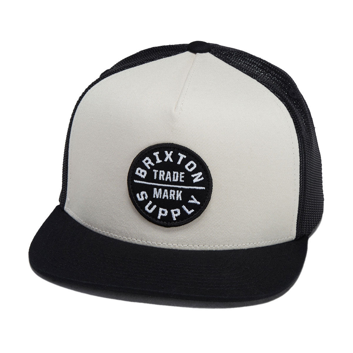 Brixton Oath Mp Trucker Hat - Whitecap/Black image 1