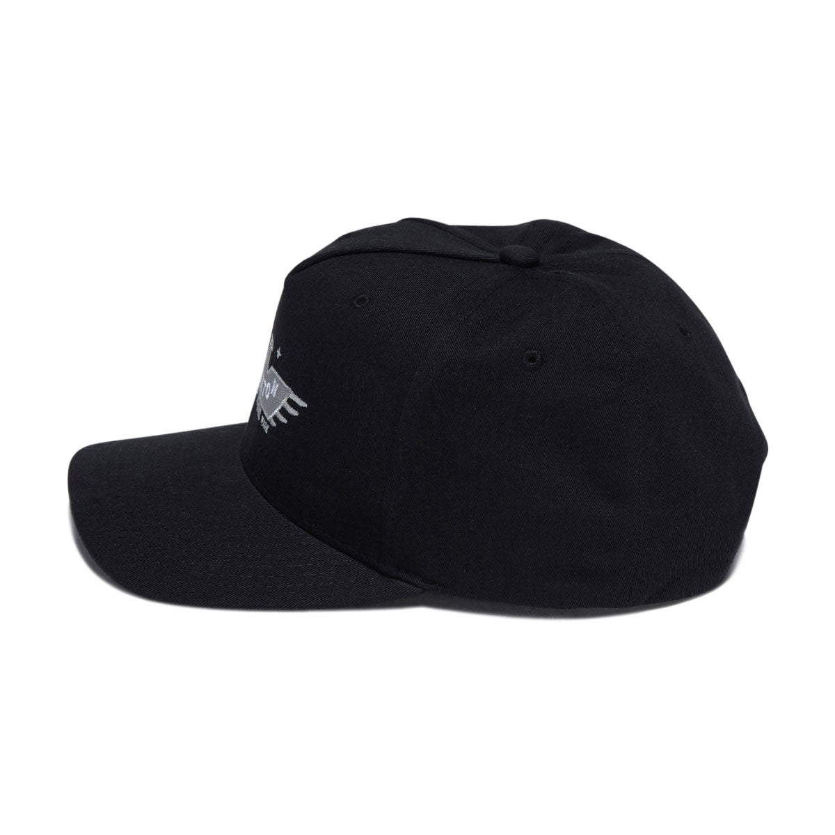 Brixton Ewing Snapback Hat - Black image 3