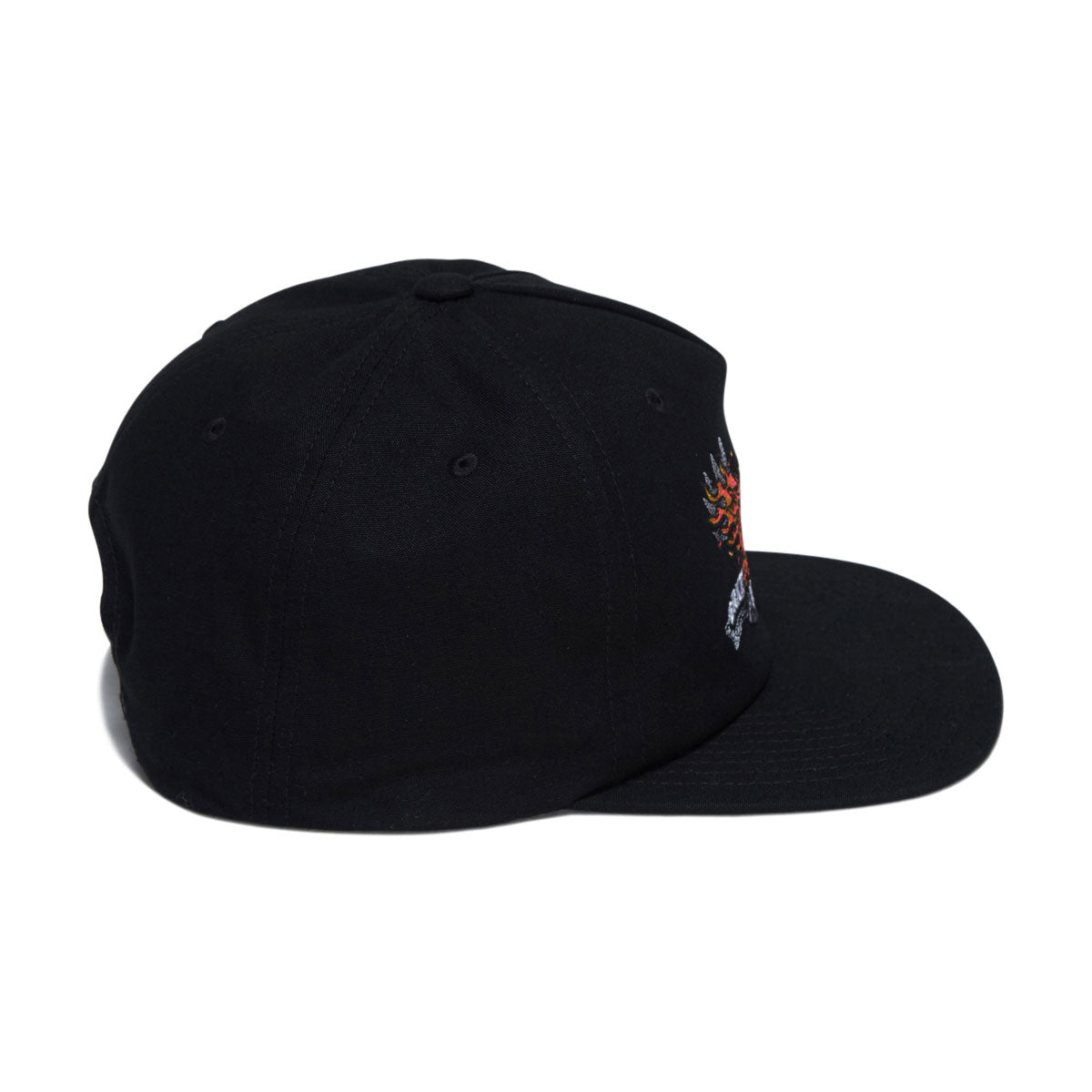 Brixton Blazing Snapback Hat - Black image 4