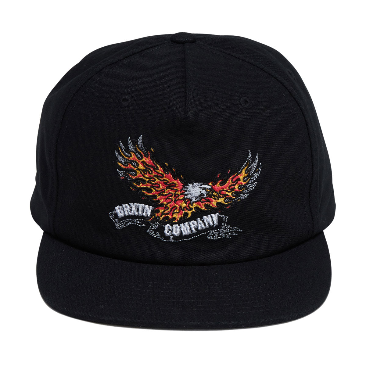 Brixton Blazing Snapback Hat - Black image 5