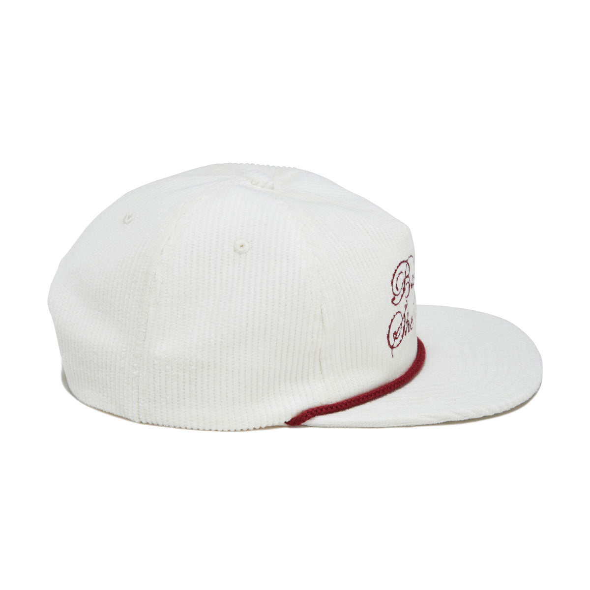 Brixton Burger She Wrote Snapback Hat - Natural image 4