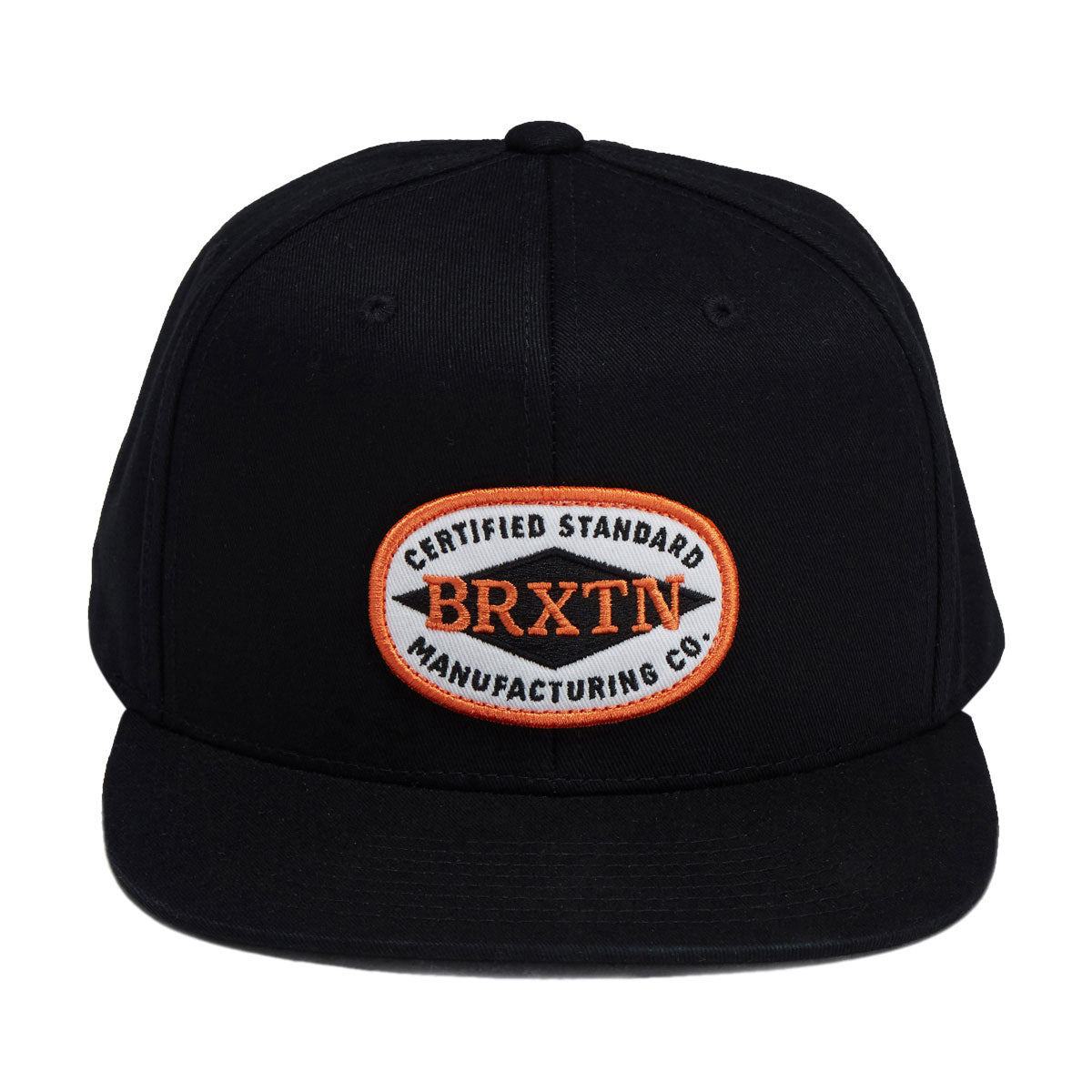 Brixton Meyers Snapback Hat - Black image 5