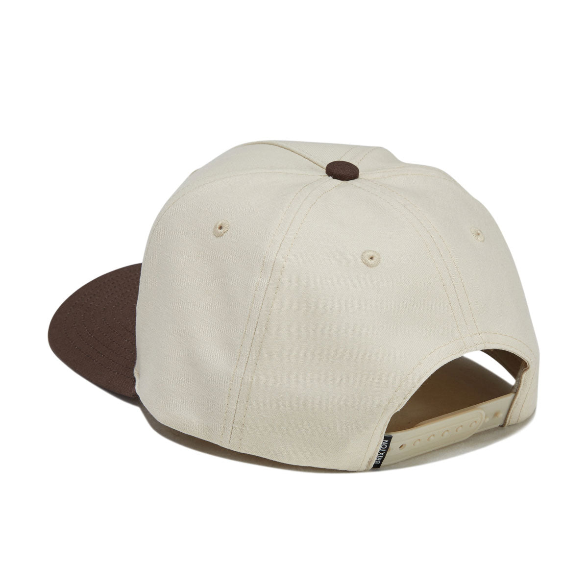 Brixton Leisure Snapback Hat - Khaki/Coco image 2