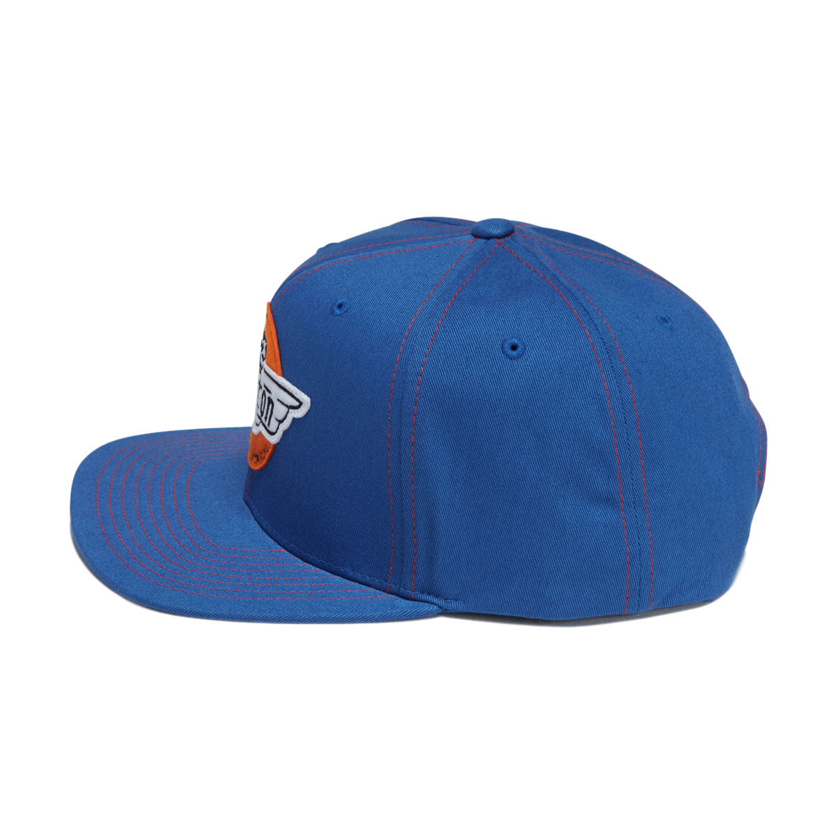 Brixton Heyward Snapback Hat - Electric Indigo image 3