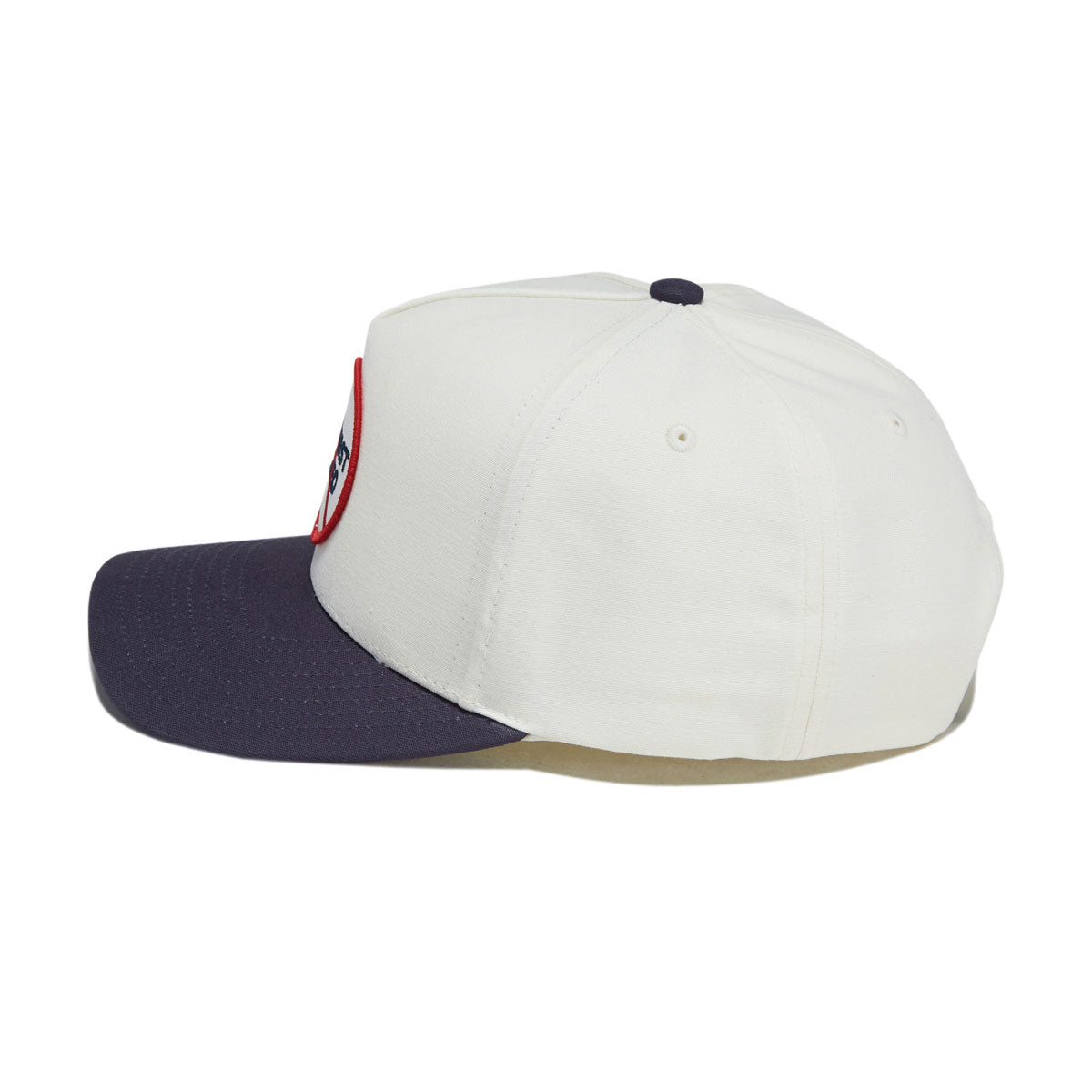 Brixton First Rodeo Snapback Hat - Whitecap/Navy image 3