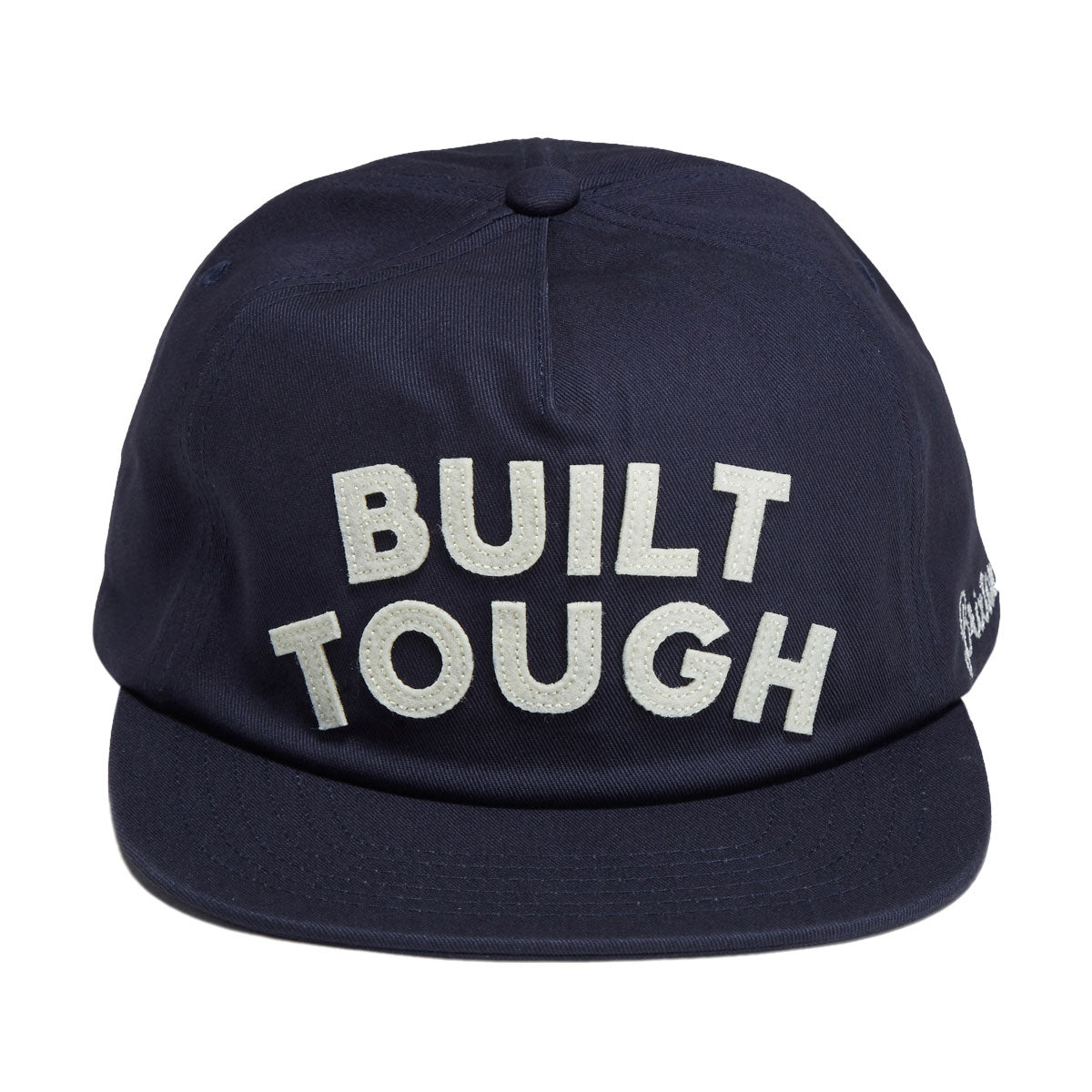 Brixton x Ford Built Tough Snapback Hat - American Navy/Wimbledon White image 5
