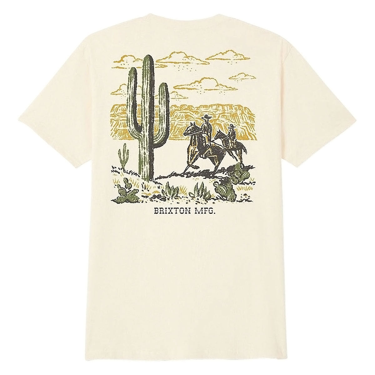 Brixton Keslo T-Shirt - Cream image 1