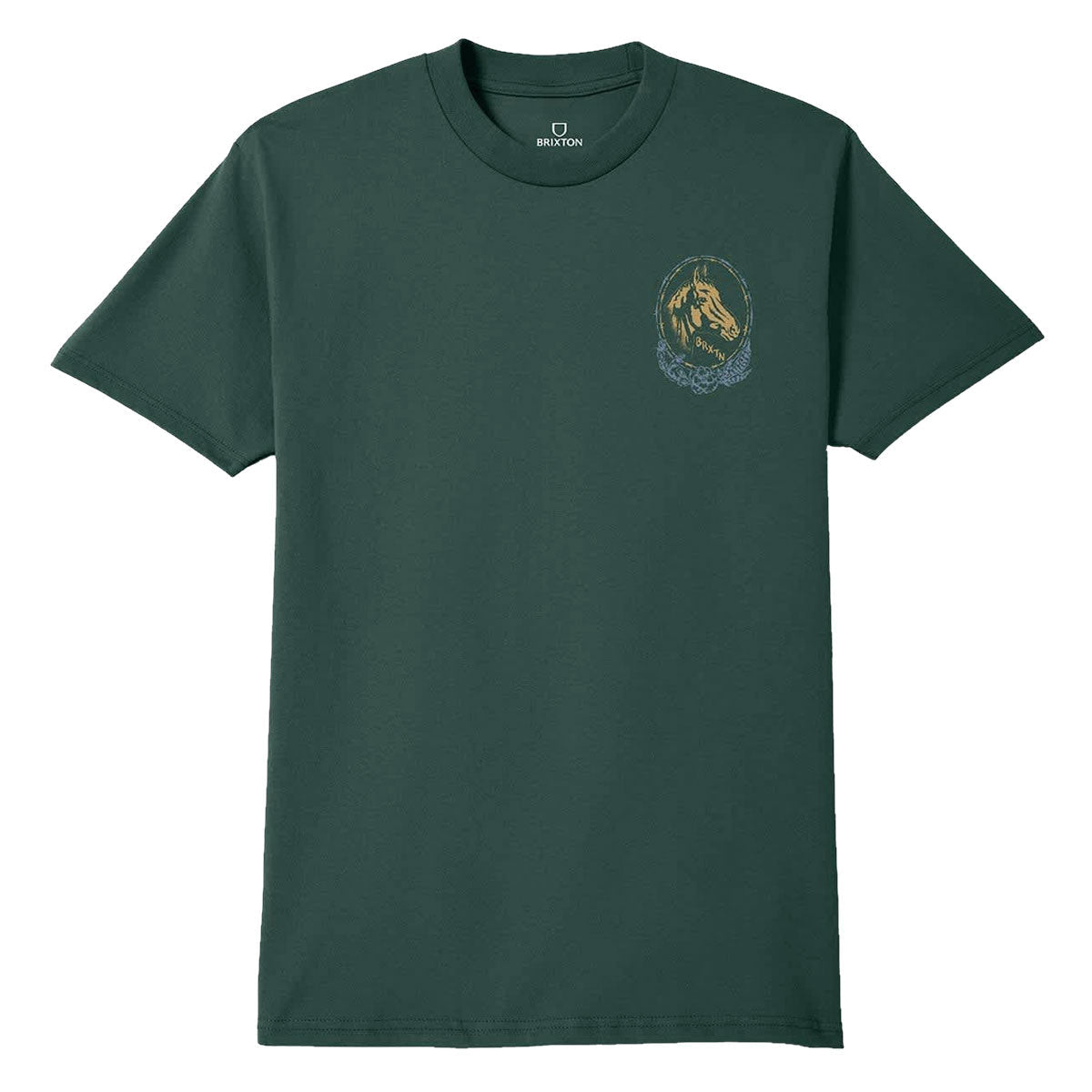Brixton Marley T-Shirt - Forest Green image 2