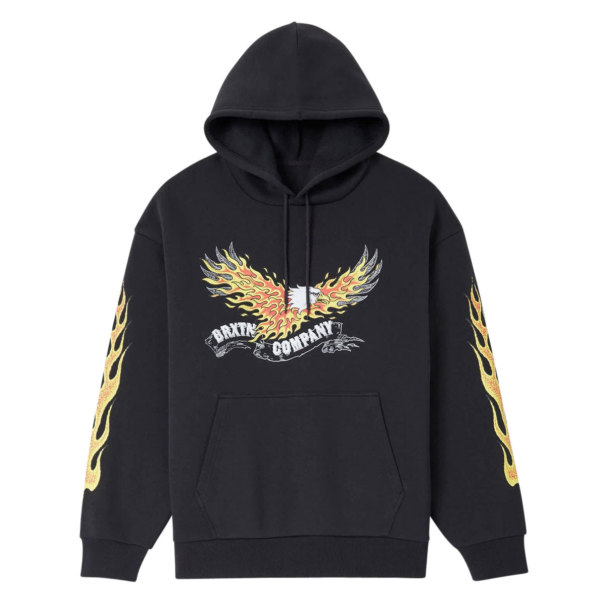 Brixton Blazing Hoodie - Black image 1