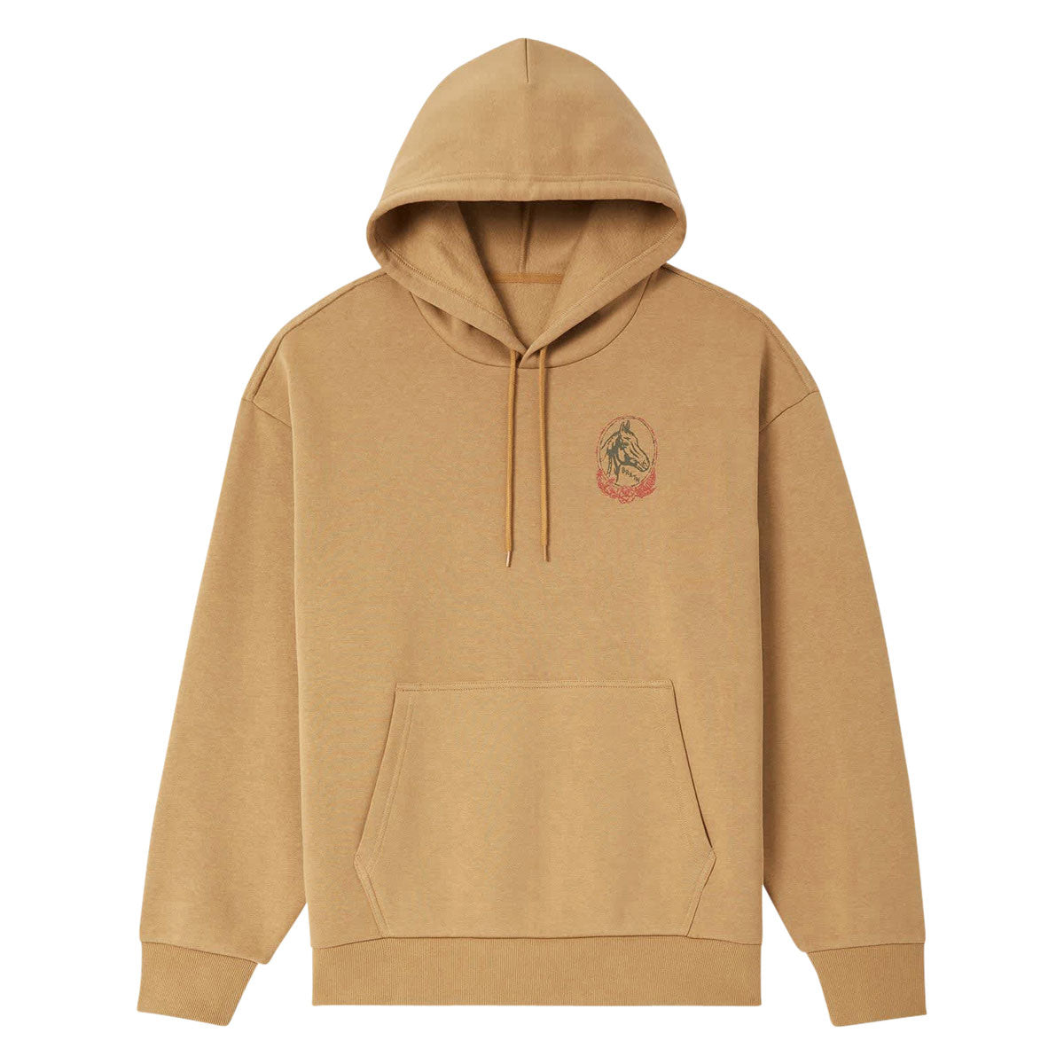 Brixton Marley Hoodie - British Khaki image 1