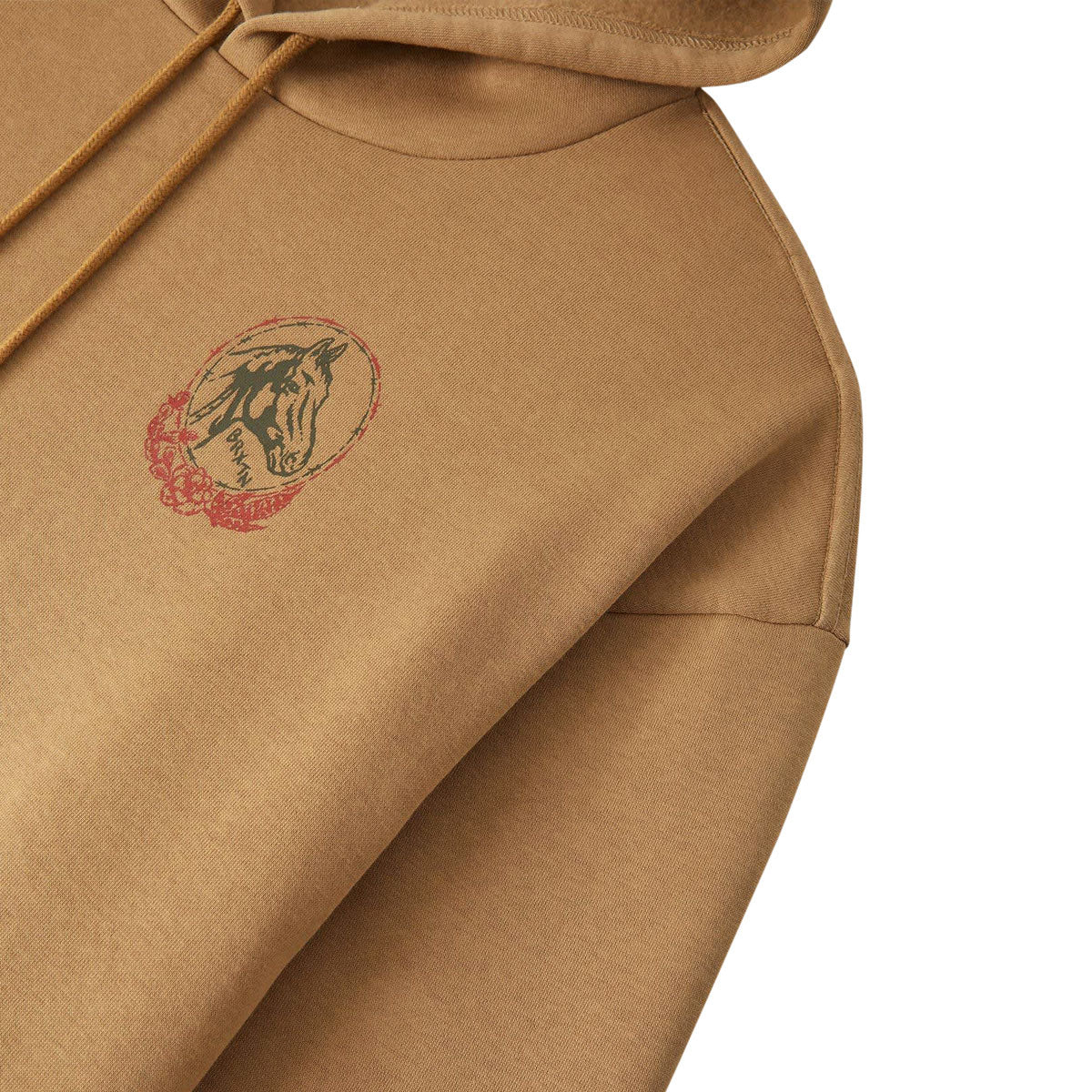 Brixton Marley Hoodie - British Khaki image 3