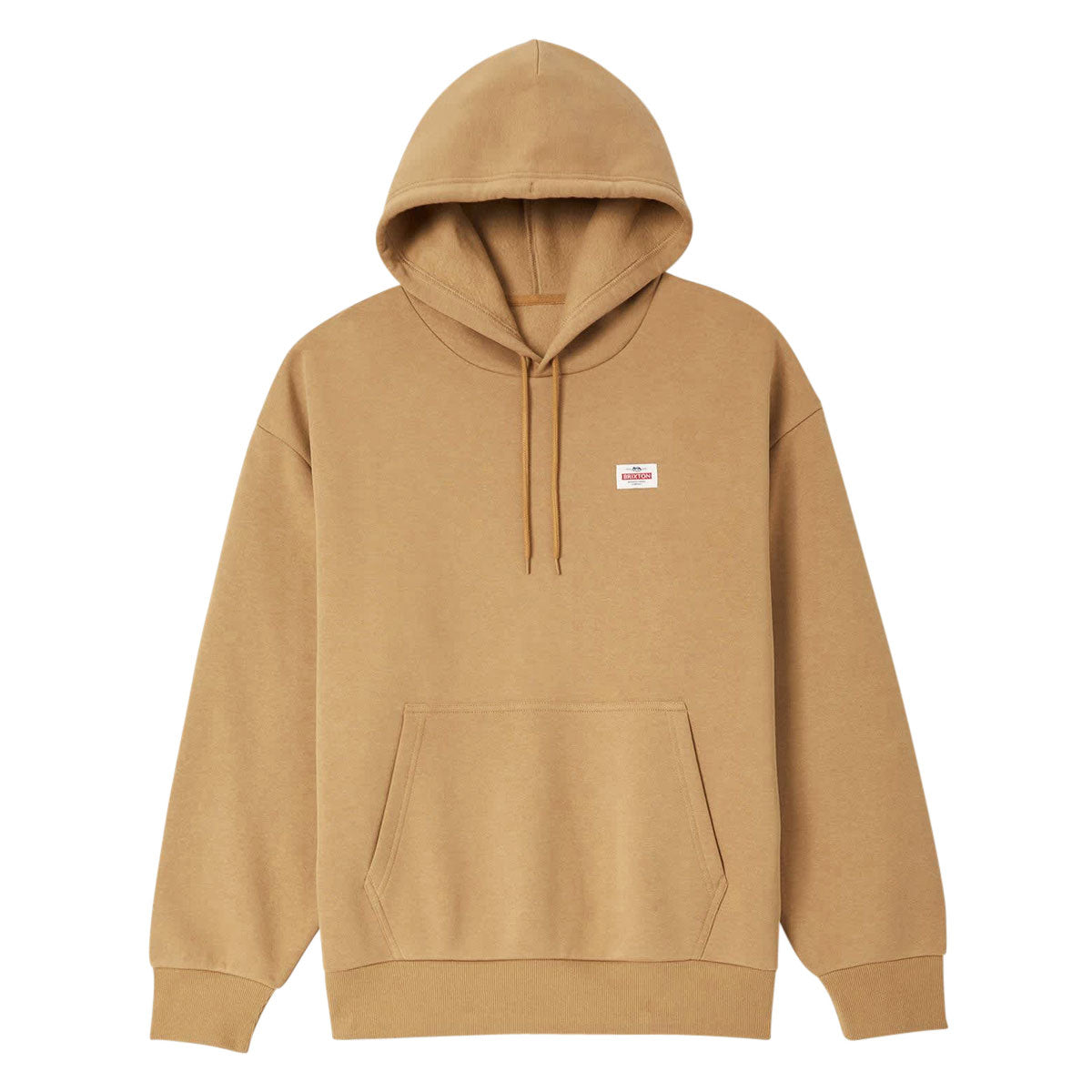 Brixton Trademark Hoodie - British Khaki image 1
