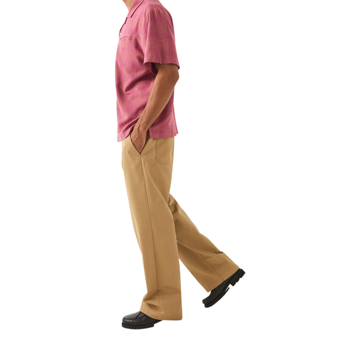 Brixton Trademark Chino Pants - British Khaki image 3