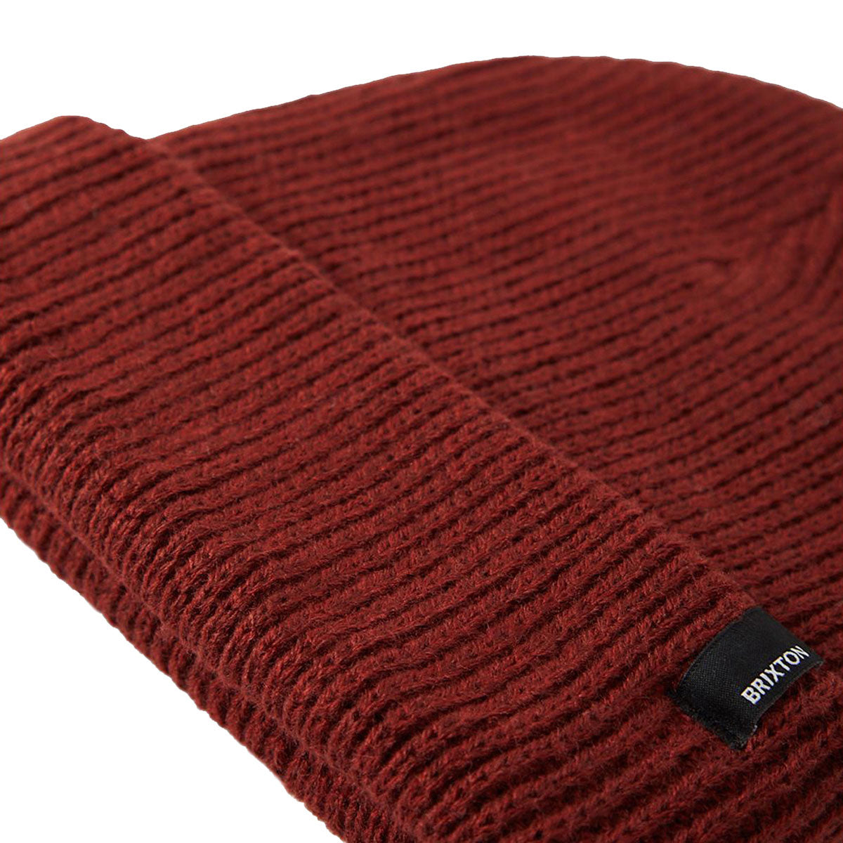 Brixton Chunky Heist Beanie - Marled Red Earth image 2