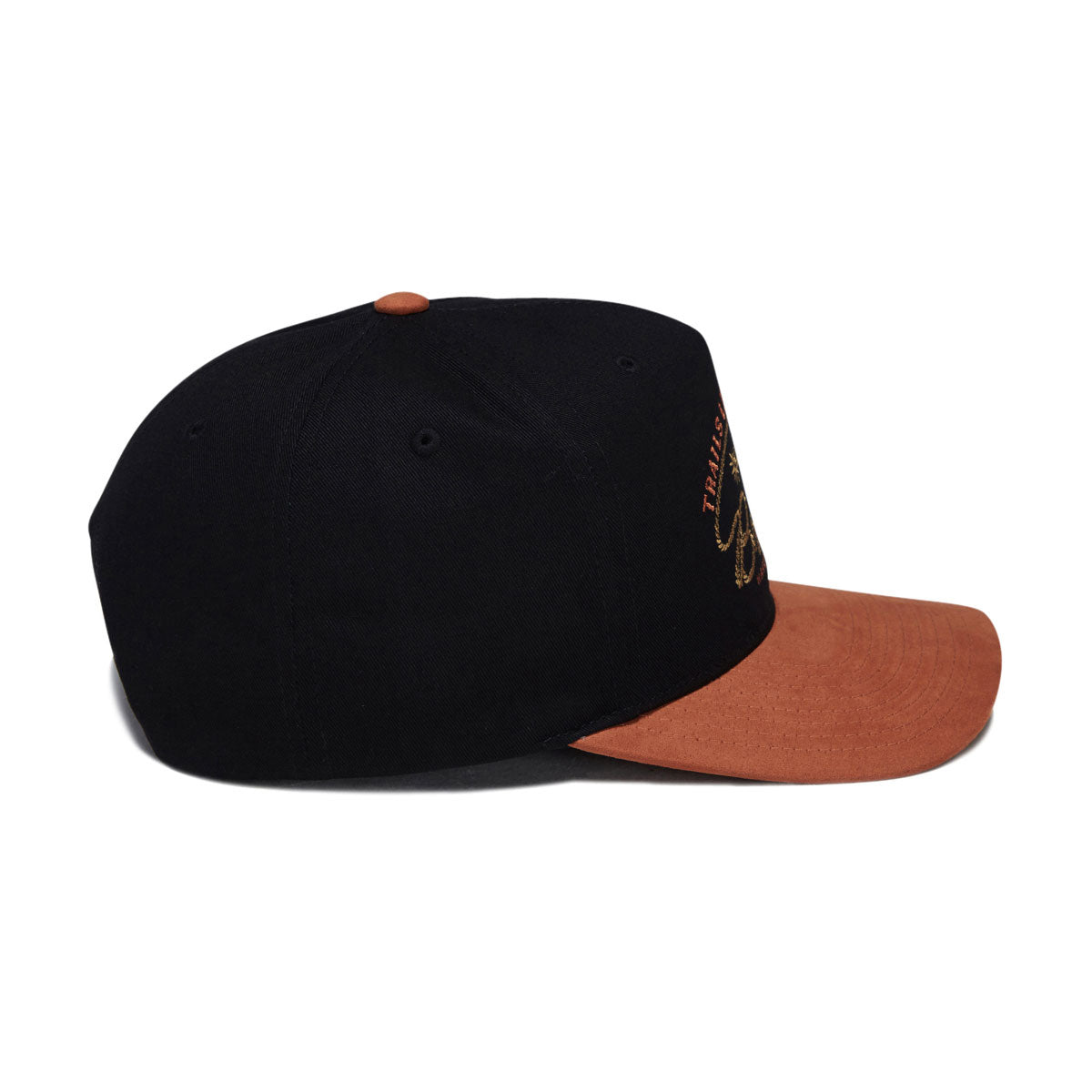 Brixton Trails Snapback Hat - Black/Red Earth image 4