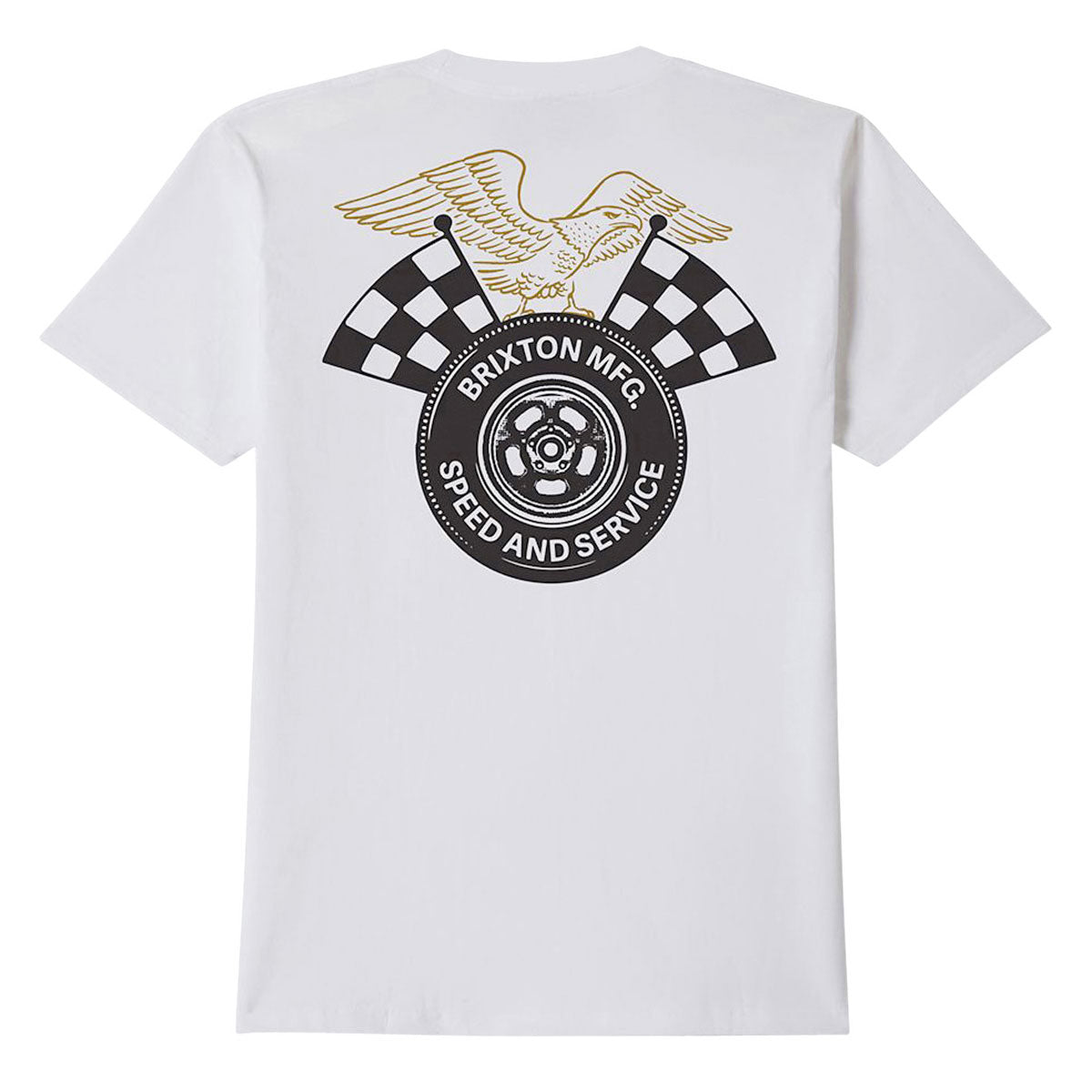 Brixton Reamer T-Shirt - White image 1