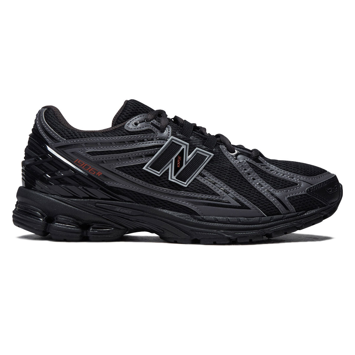 New Balance 1906R Shoes - Black/Hot Tomato image 1