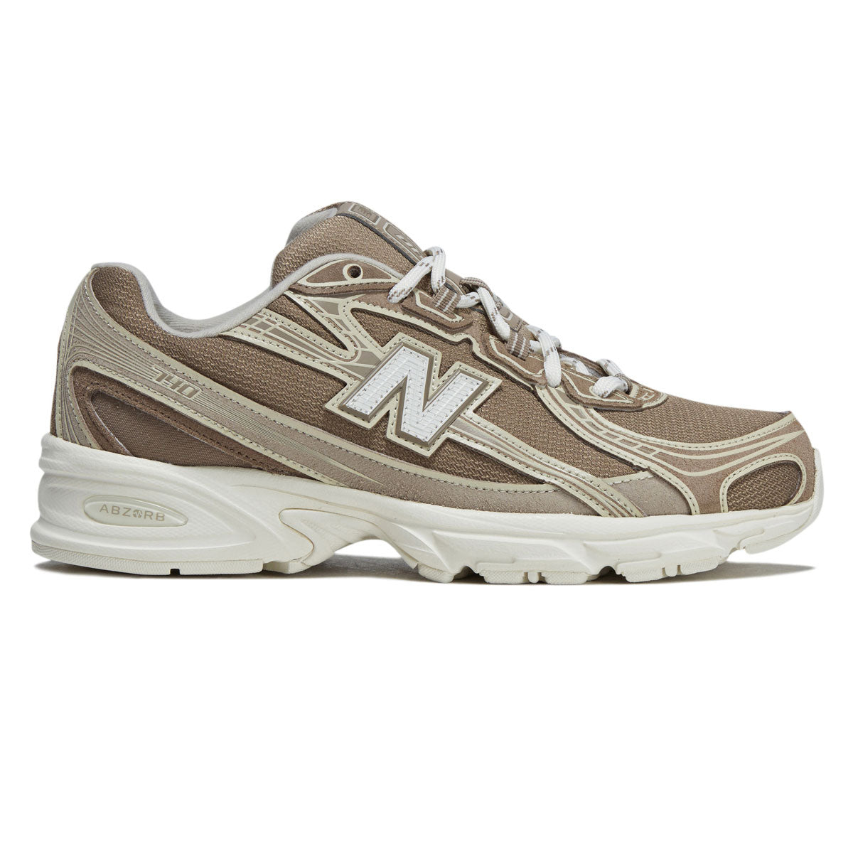 New Balance 740 Shoes - Mushroom/Driftwood image 1