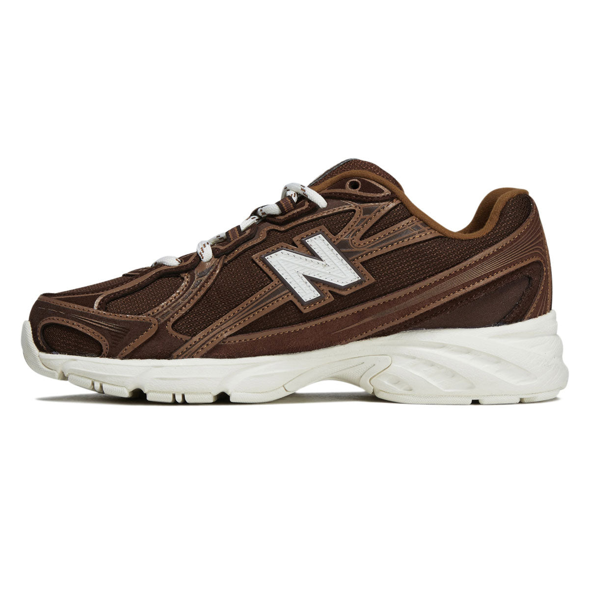 New Balance 740 Shoes - Pumpernickel/Sea Salt image 2