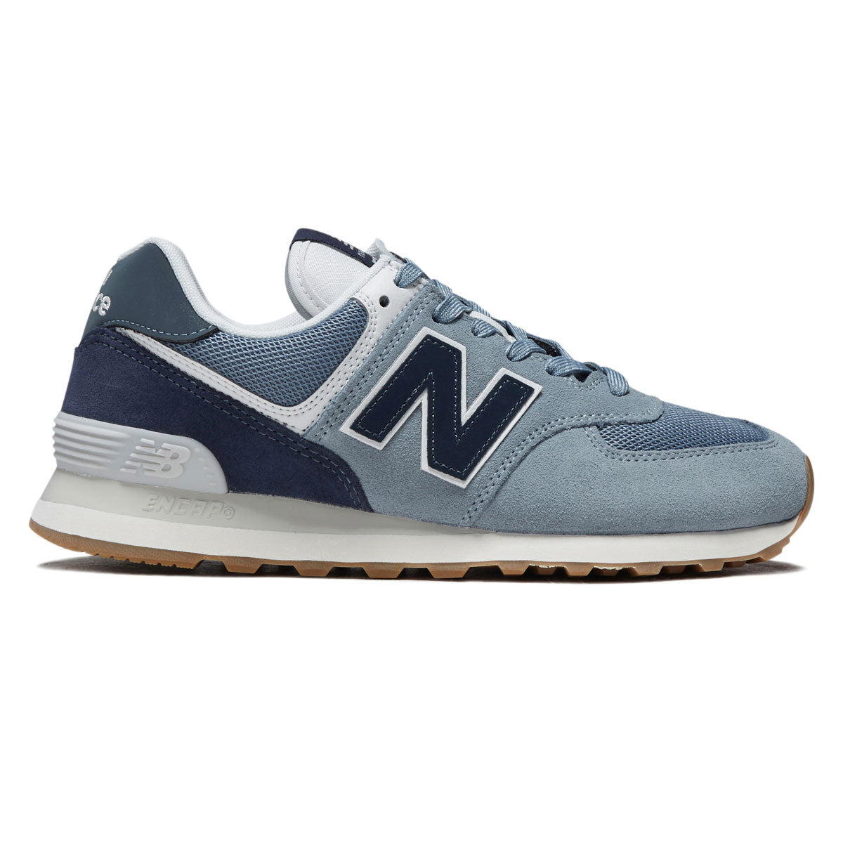 New Balance 574 Shoes - NB Navy/Light Arctic Grey image 1