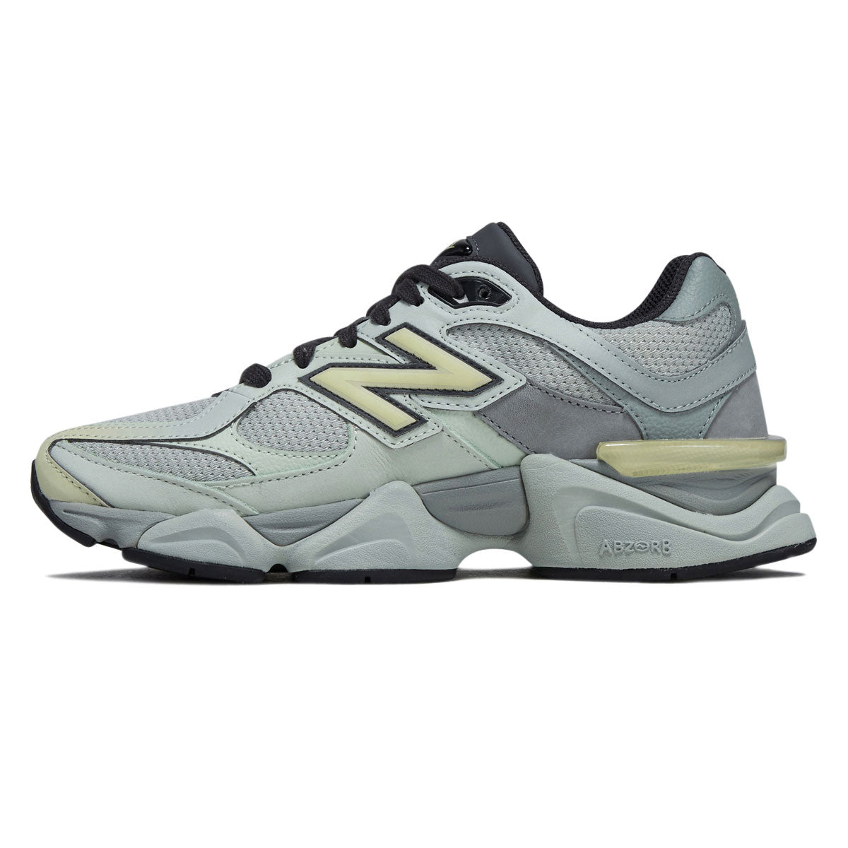 New Balance 9060 Shoes - Silver Moss/Morel image 2