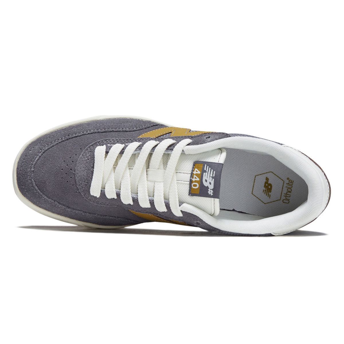 New Balance 440 V2 Shoes - Grey/Olive image 3