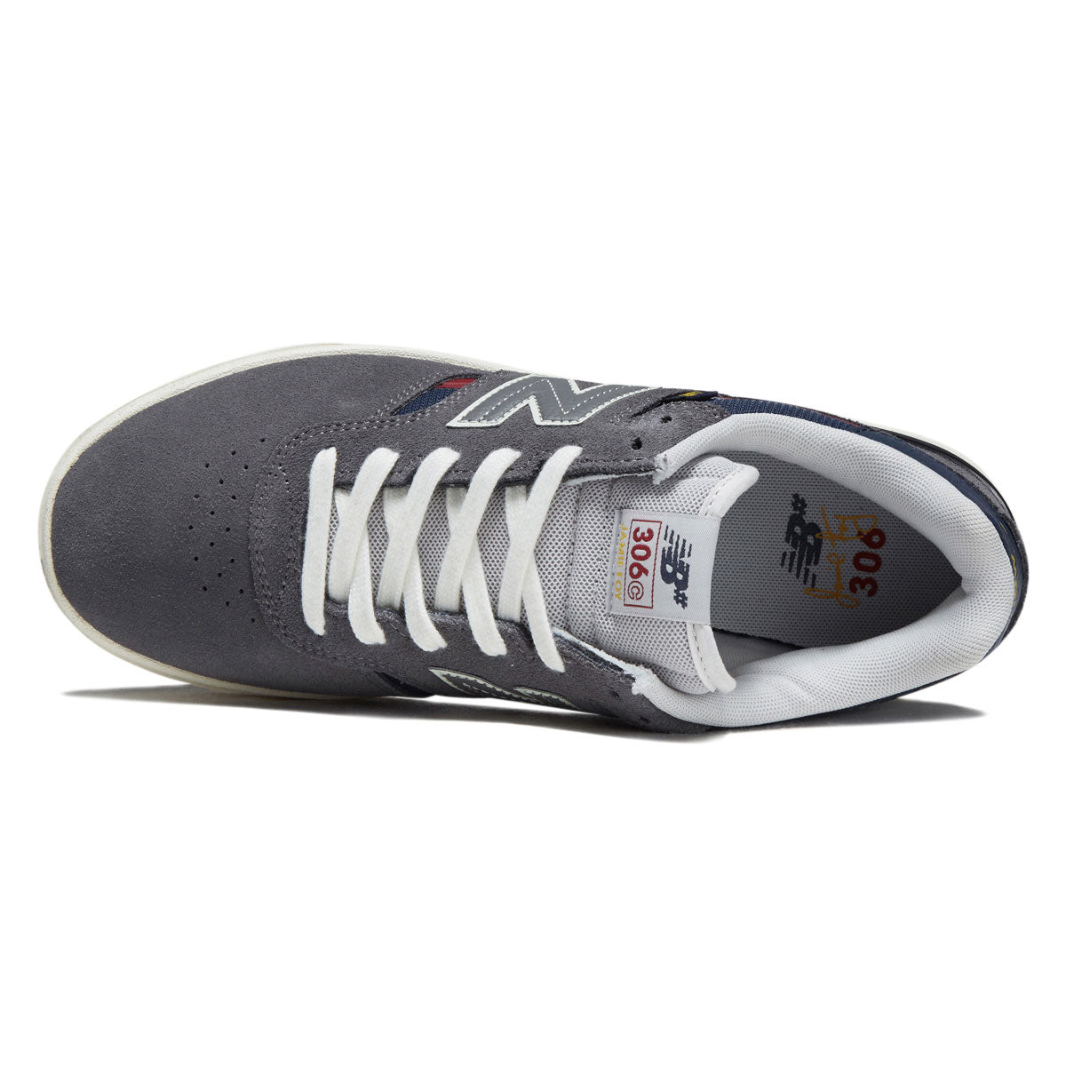 New Balance 306 Foy Cup Shoes - Grey/Navy image 3