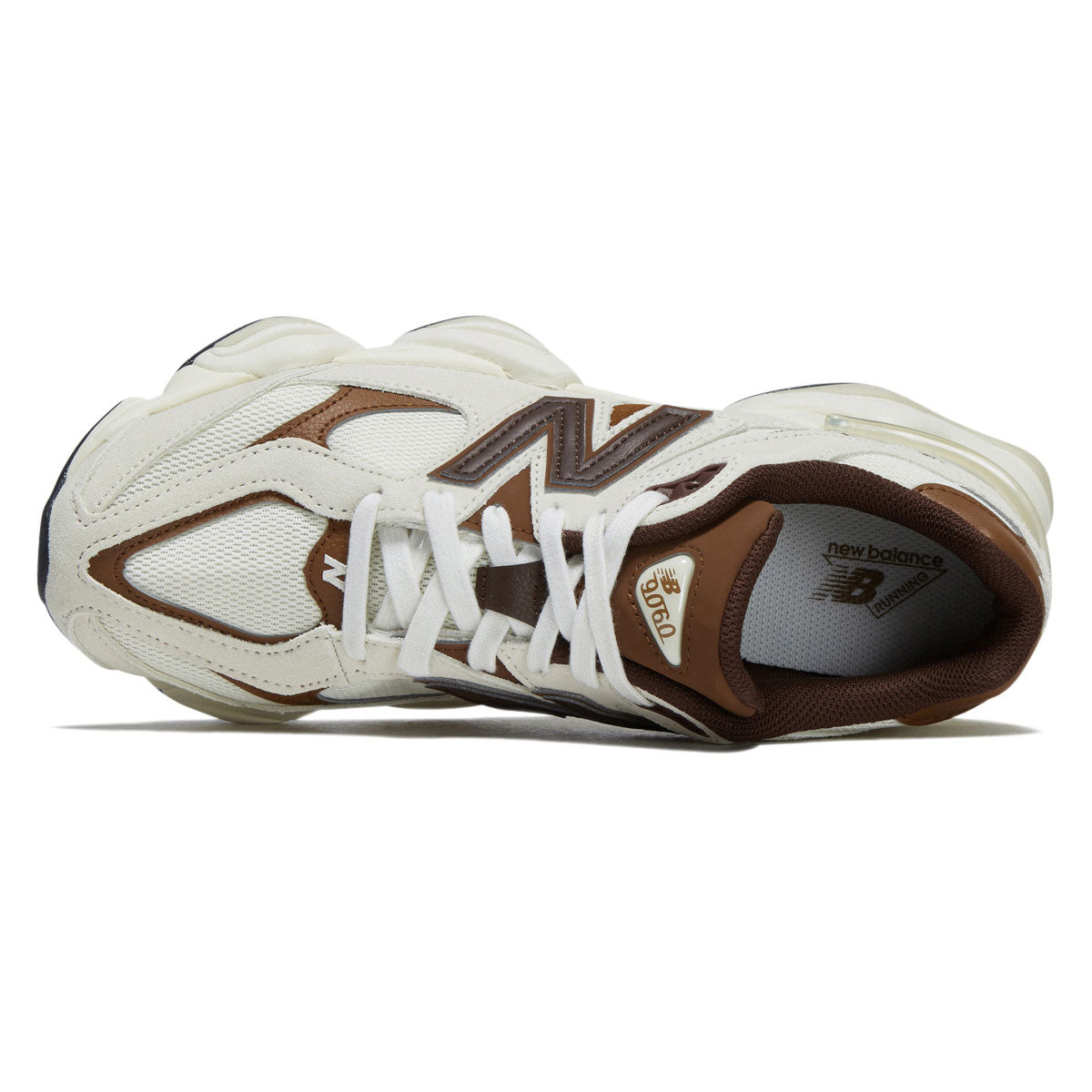 New Balance 9060 Shoes - Breakfast Tea/Angora image 3