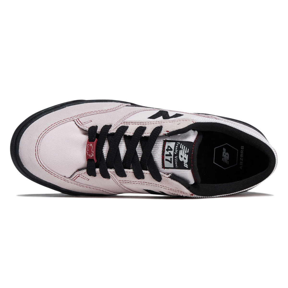 New Balance 417 Villani Low Shoes - Black/Pink image 3
