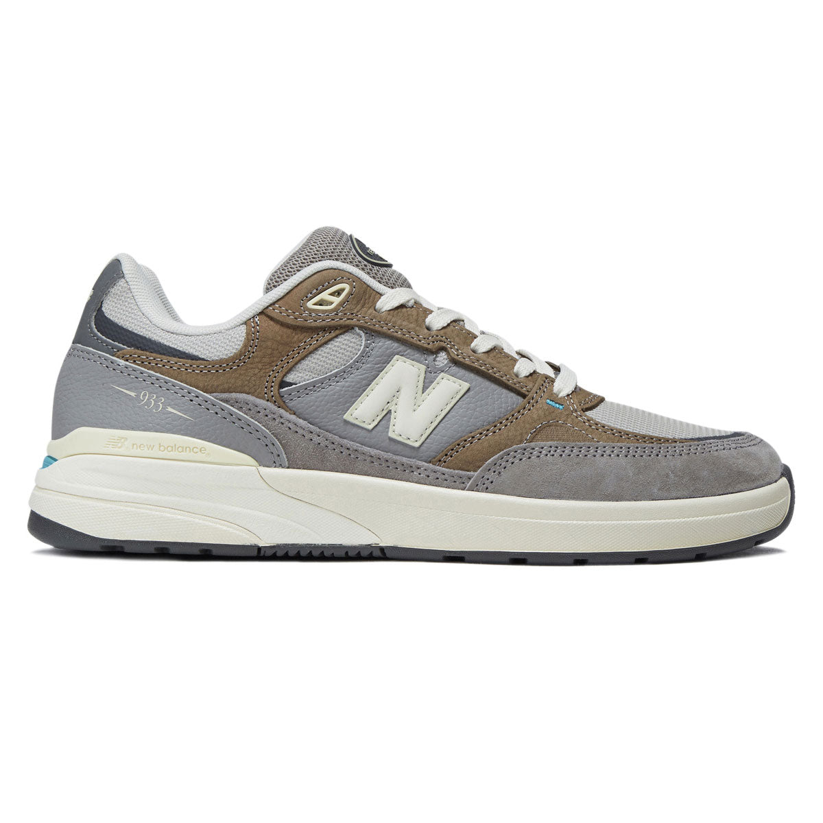New Balance Andrew Reynolds 933 Grey Days Shoes - Marblehead image 1