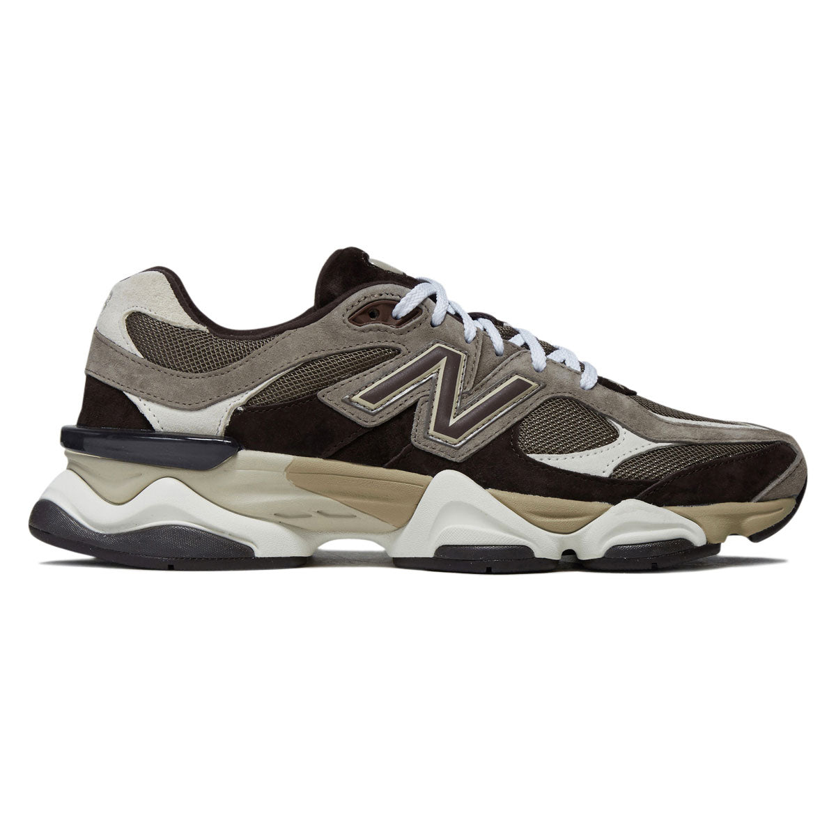 New Balance 9060 Shoes - Thunder Brown/Black Coffee image 1