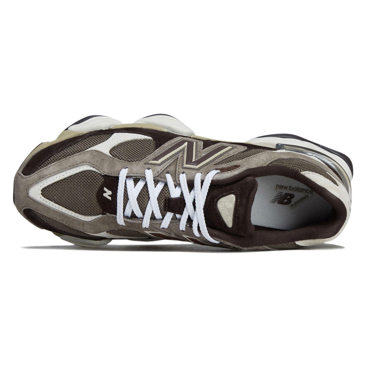 New Balance 9060 Shoes - Thunder Brown/Black Coffee image 3