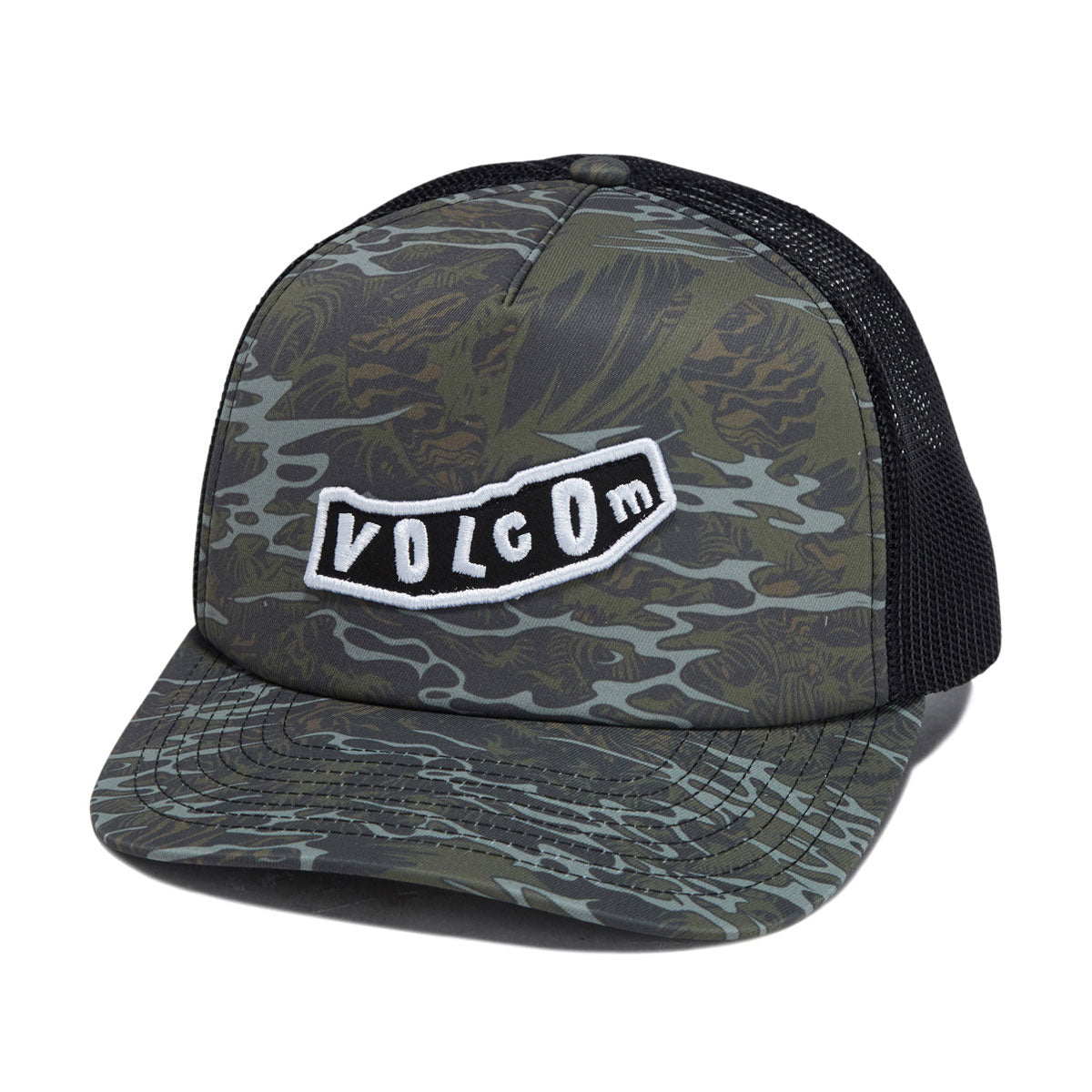 Volcom Fa Parillo Trucker Hat - Squadron Green image 1