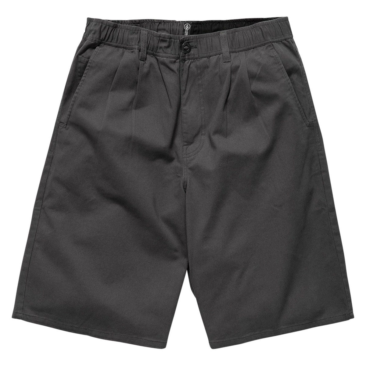 Volcom Chillow Pleated Ew Chino VS 24 Shorts - Castlerock image 1