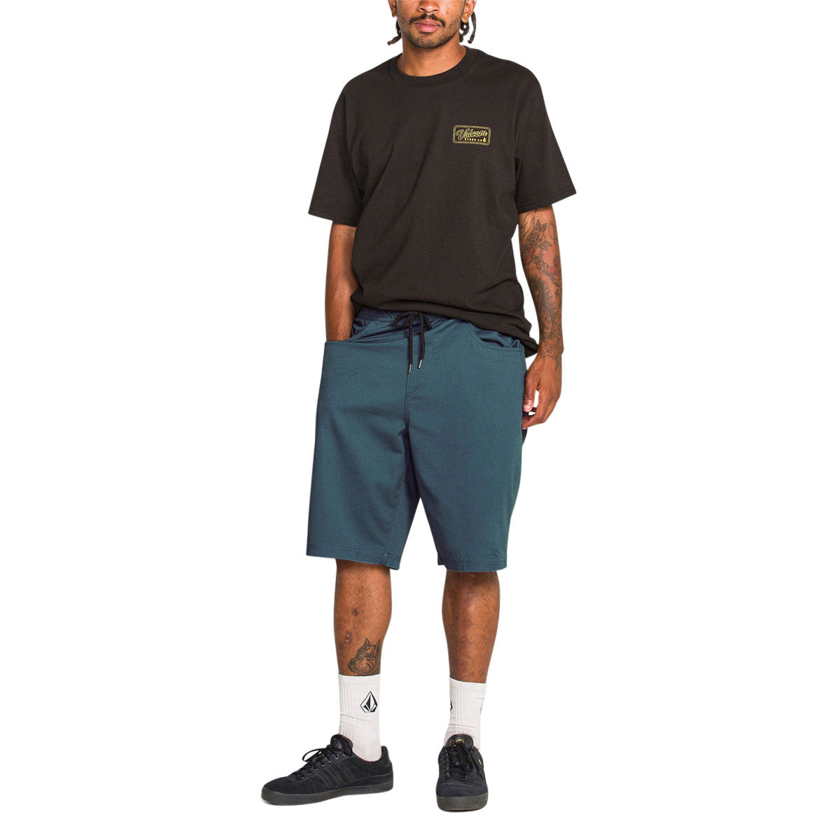 Volcom Freazy Loose Ew 22 Shorts - Dark Slate image 5