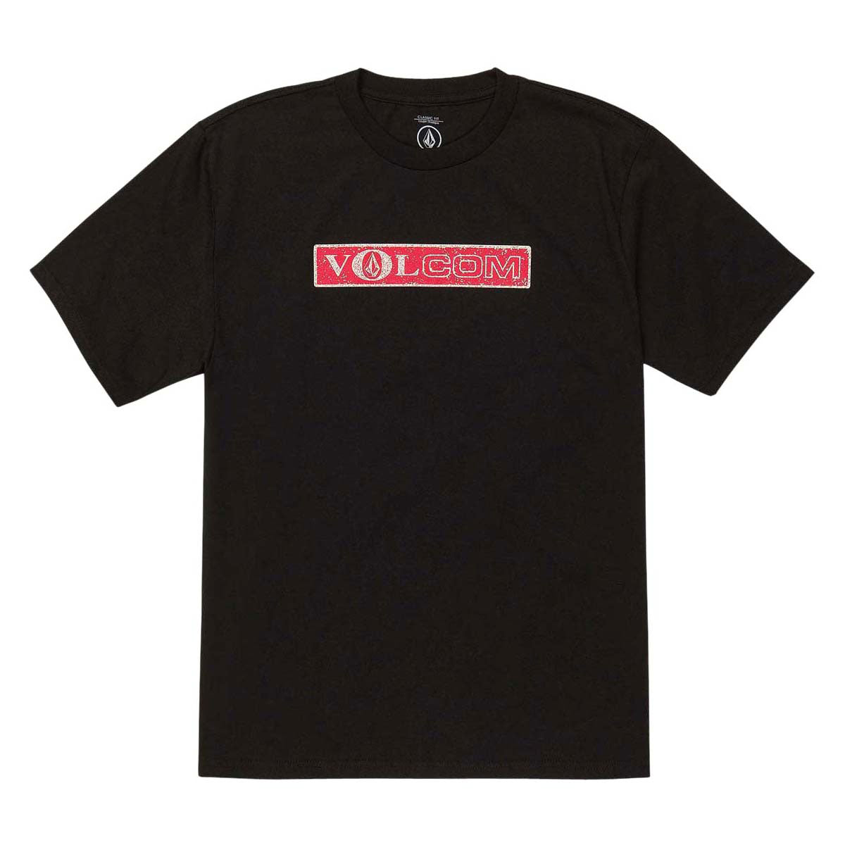 Volcom Dual Euro T-Shirt - Black image 1