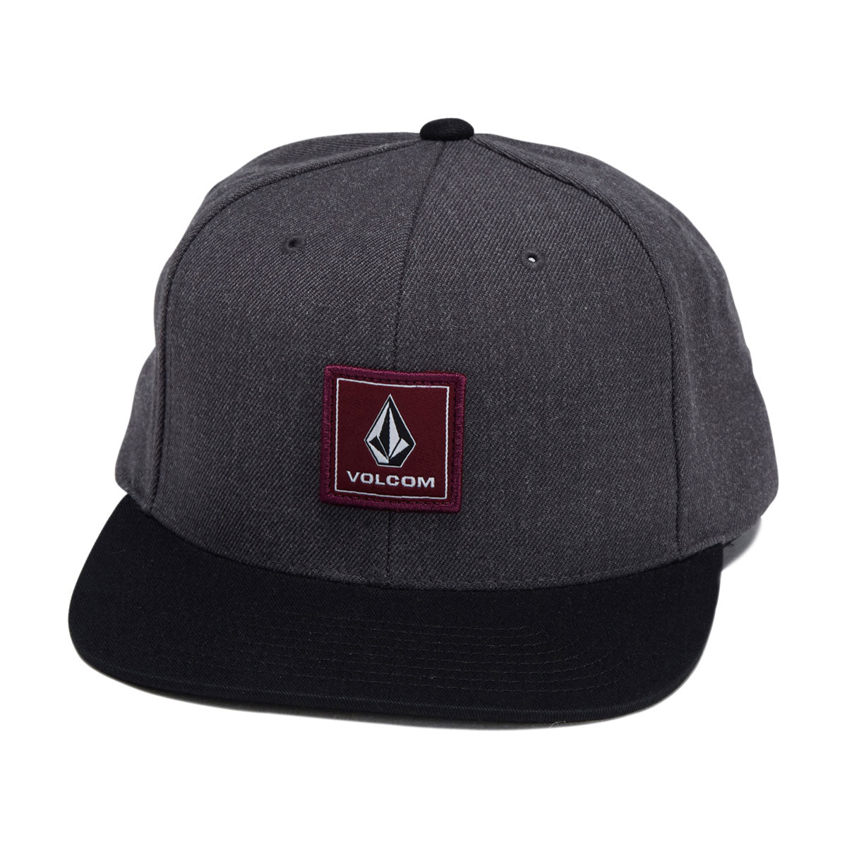 Volcom Quarter Evo Twill Hat - Charcoal Heather image 1
