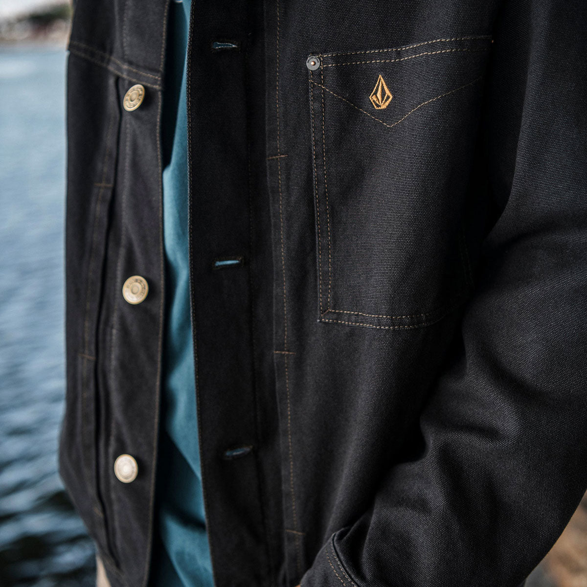 Volcom Slakers Jacket - Antique Black image 4