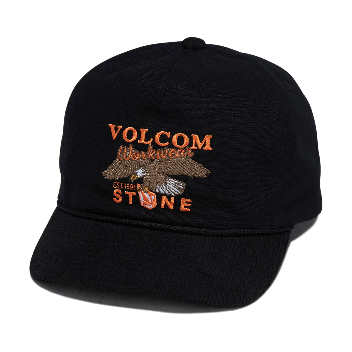 Volcom Stone Talon Workwear Hat - Black image 1