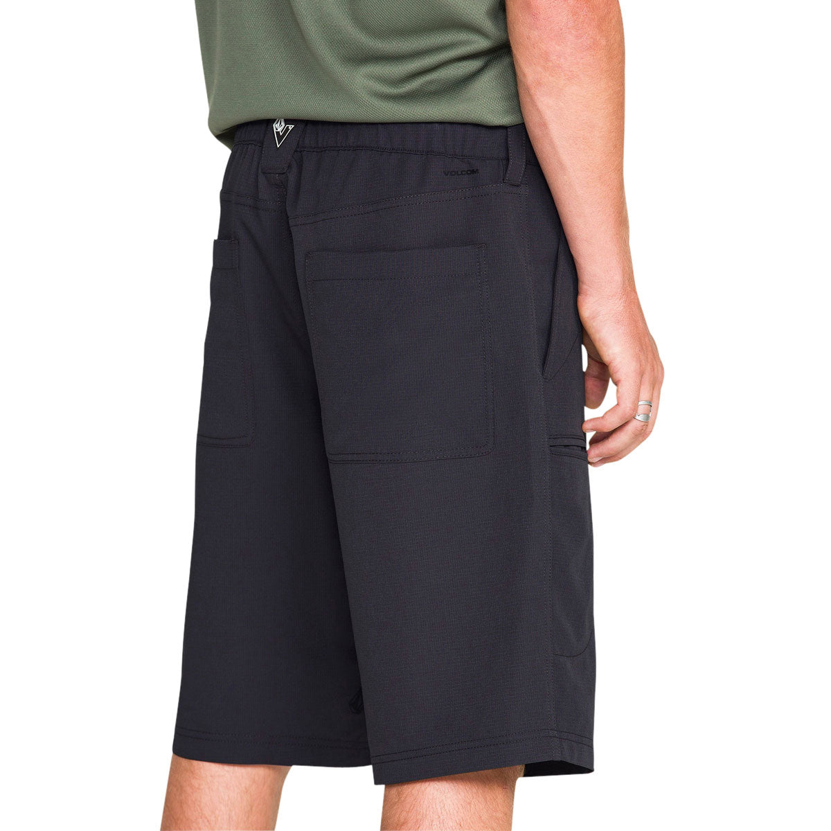 Volcom Venture Stone Hybrid Shorts - Asphalt Black image 3