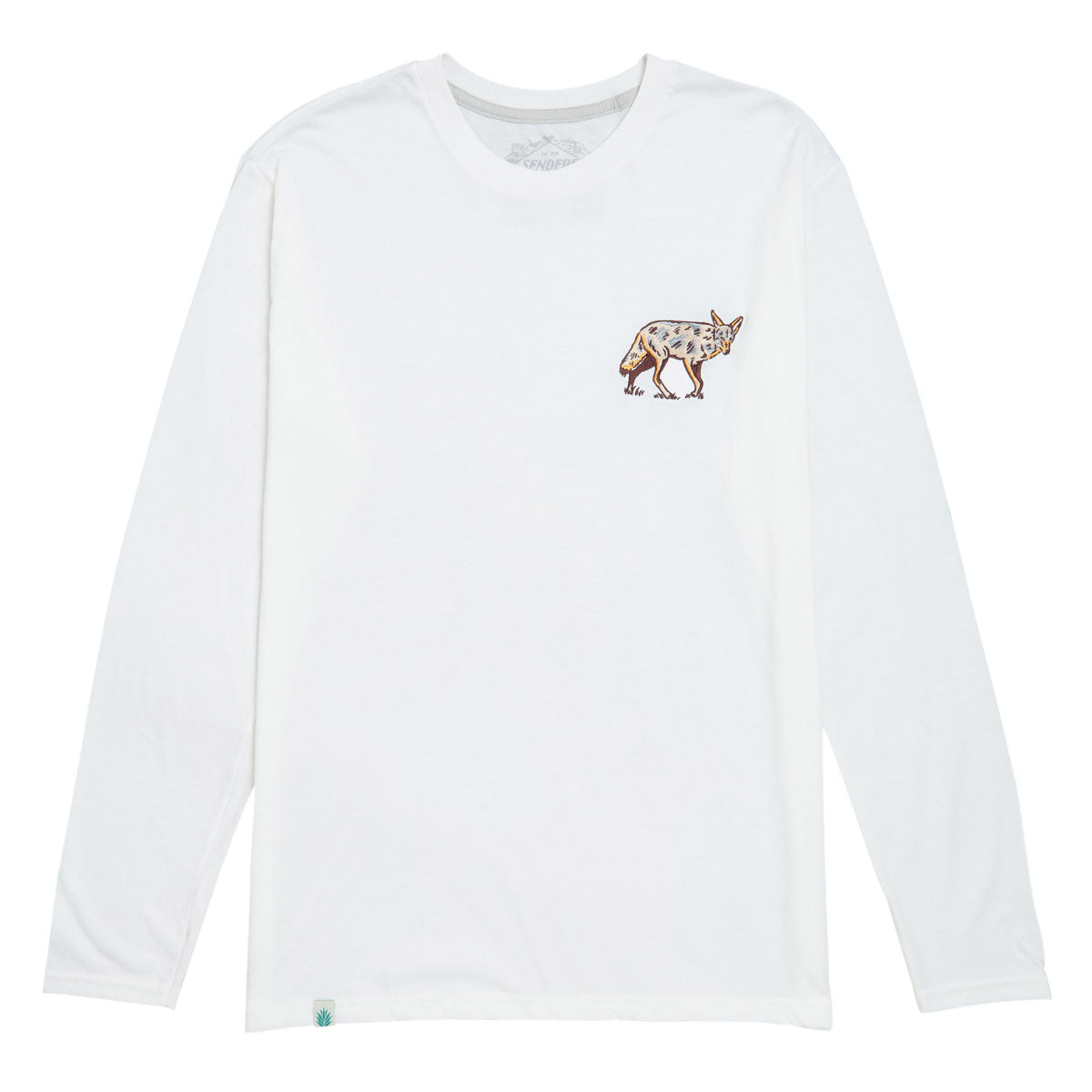 Sendero Coyote Long Sleeve T-Shirt - Vintage White image 1