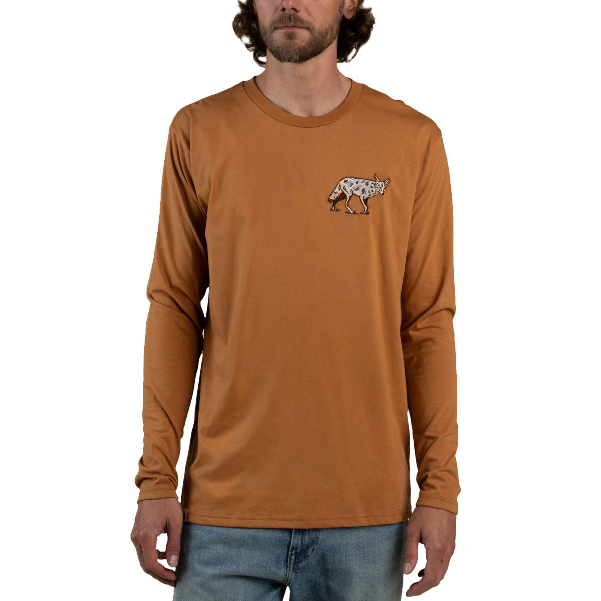 Sendero Coyote Long Sleeve T-Shirt - Meerkat image 2