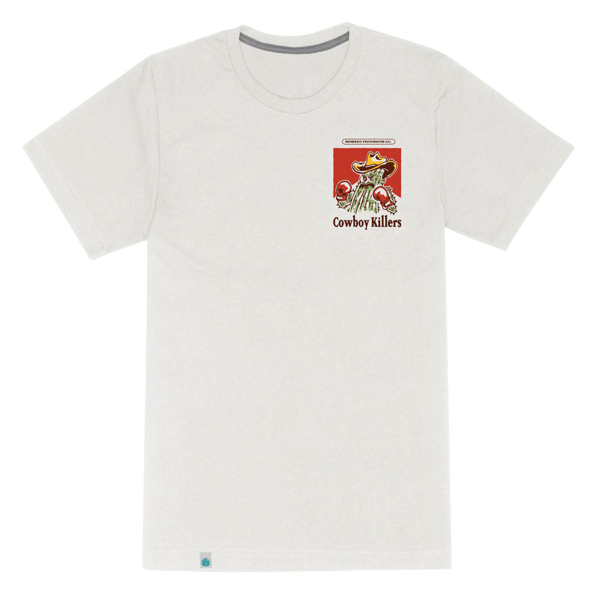 Sendero Cowboy Killers T-Shirt - Vintage White image 2