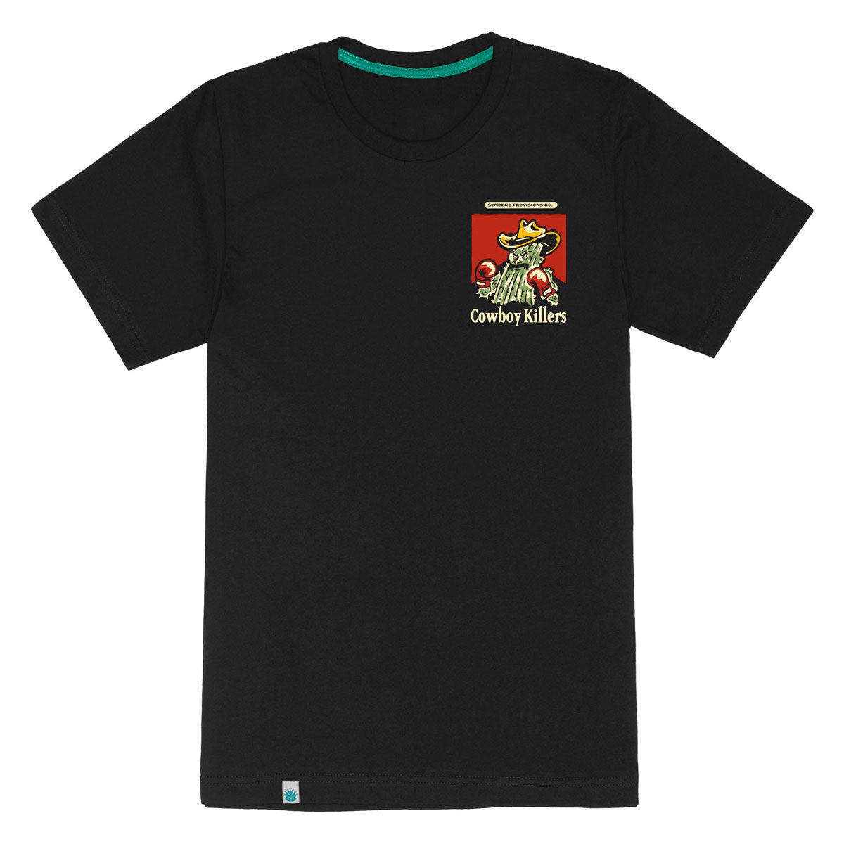 Sendero Cowboy Killers T-Shirt - Black image 2