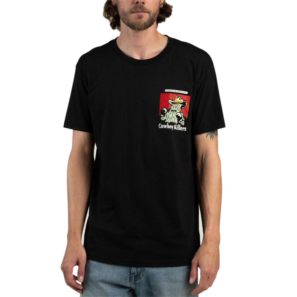 Sendero Cowboy Killers T-Shirt - Black image 3