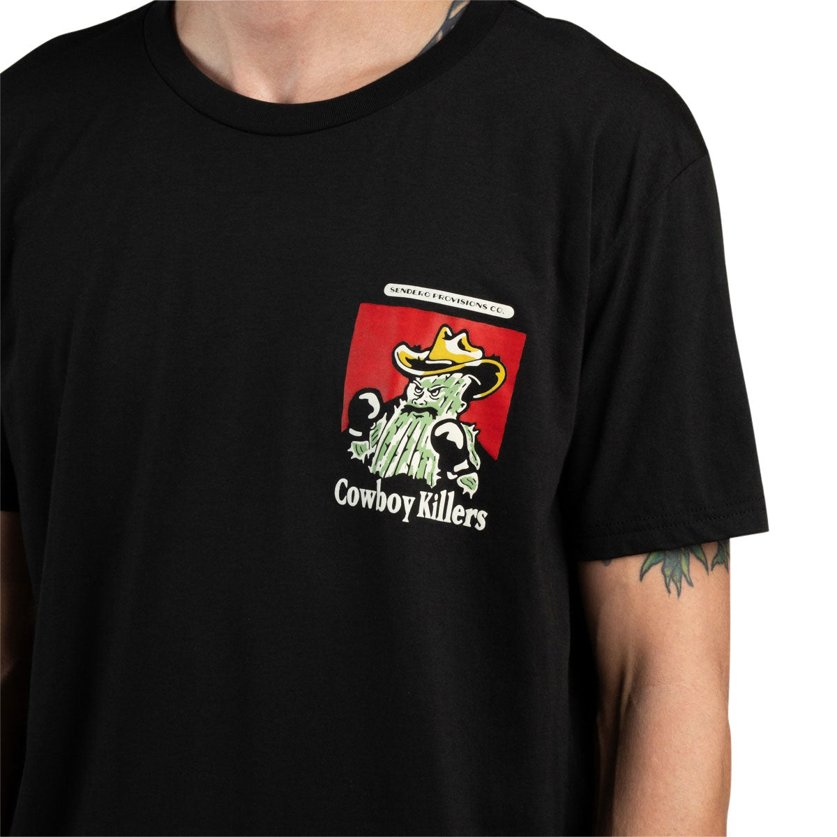 Sendero Cowboy Killers T-Shirt - Black image 5